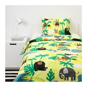Ikea Jungle Duvet Set TWIN